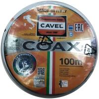Коаксиальный телевизионный кабель Cavel SAT 703 B белый 100 м