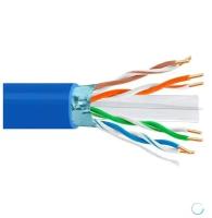 5bites FS6575-305A-BL Кабель FTP SOLID 6CAT 23AWG CCA PVC BLUE 305M