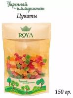 Цукаты ROYA ананас кубики микс 150 гр