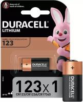 Батарея Duracell 123 1шт