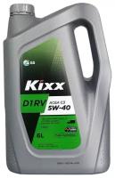 Синтетическое моторное масло Kixx D1 RV 5W-40, 6 л