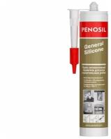 Герметик нейтральный многоцелевой белый PENOSIL General Silicone 100%, 310ml