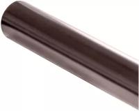 Труба круглая соединит, 90, 1м металлической водосточной системы RAIN SYSTEM, цвет шоколад, 1 штука