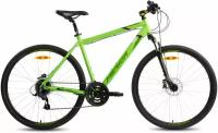 Велосипед дорожный Merida Crossway 10 2022 года зеленый/черно-зеленый рама ML(52cm)