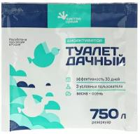 Чистая среда Биоактиватор Туалет дачный, для резервуара 750 л