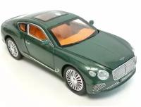 Машинка Bentley Continental GT с клаксоном металлическая, свет, звук