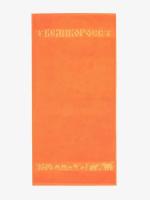 Полотенце махровое Золотая Дубрава оранжевого цвета, 50х100