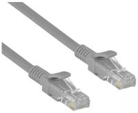 Патч-корд UTP CAT6 медный Exegate EX282007RUS RJ-45 кабель 5 метров - серый