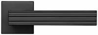 MAGLEV, ручка дверная межкомнатная на квадратной накладке MH-52-S6 BL, цвет - черный