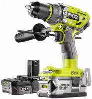 Аккумуляторная ударная дрель-шуруповерт RYOBI R18PD7-252S