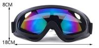 Очки защитные X400 ударопрочные, черная рамка, с защитой от ультрафиолета хамелеон