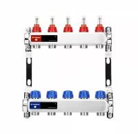 Коллектор. блок с расходомерами, нерж сталь Varmega VM15105 ВР 1