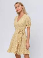 Платье 1001dress, размер S, белый, зеленый