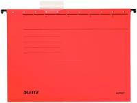 Подвесная папка Leitz Alpha Стандарт, А4, картон, красная