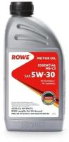 Моторное масло ROWE Essential SAE 5W-30 MS-C3, 1 л