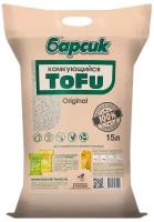 Барсик ToFu Original наполнитель комкующийся - 15 л