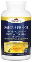 Oslomega Norwegian Omega-3 Fish Oil, 750 mg EPA, 500 mg D