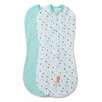 Конверт на молнии SUMMER INFANT 58553A Swaddlepod 2 шт розовые пчелки/голубой