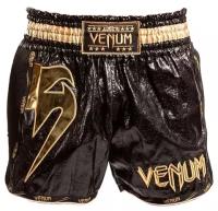 Шорты для тайского бокса Venum Giant Foil Black/Gold