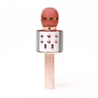 Караоке микрофон детский B52 КМ-130 / беспроводная колонка с караоке микрофоном, блютуз микрофон