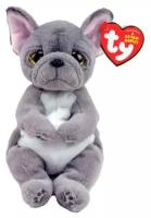 Мягкая игрушка Beanie Boo's Серая собака WILFRED 15 см (40596)