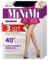 Колготки MiNiMi Lucia, 40 den, 3 шт., размер 3, черный