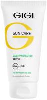 GIGI SUN CARE Daily Protector SPF 30 for normal to oily skin (Крем солнцезащитный с защитой ДНК для жирной кожи), 75 мл