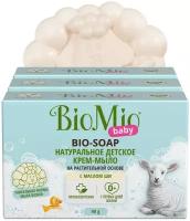 BioMio BABY. BIO CREAM-SOAP Детское крем-мыло (х3), 90 г