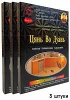 Средство против насекомых / Дуст от тараканов / Инсектицидное средство Цянь Во Дуань / 3 упаковки