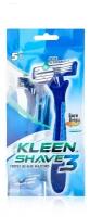 Одноразовый бритвенный станок KLEEN SHAVE 3