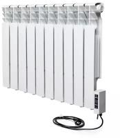 Радиатор отопления электрический энергоэффективный Normand 10 с электронным терморегулятором