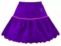 Фиолетовая юбка для девочки 78042-ДО17 28/104