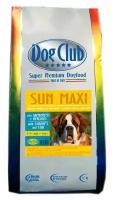 Корм для взрослых собак крупных пород Dog Club Sun Maxi, рыба