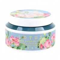 Осветляющий, укрепляющий крем для лица с экстрактом лотоса Jigott Lotus Flower Moisture Cream 100мл