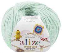 Пряжа для вязания Alize 'Cotton Gold Hobby NEW' 50г 165м (55% хлопок, 45% акрил) (522 мята), 10 мотков