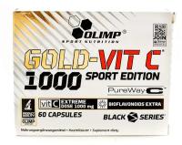 Отдельные витамины, Olimp, Gold-Vit C 1000 Sport Edition, 60 капсул