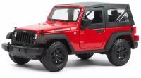 Машина MAISTO 1:18 Jeep Wrangler 2014 Красная 31676