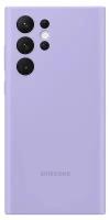 Панель-накладка Samsung Silicone Cover Lavender для Samsung Galaxy S22 Ultra