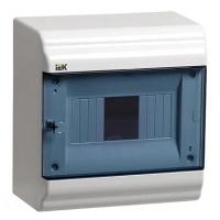 Распределительный шкаф PRIME, 6 мод, IP41, навесной, пластик | код. MKP82-N-06-41-20 | IEK (8шт. в упак.)