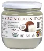 ORGANICA UNITED GROUP, кокосовое масло organic virgin coconut oil. Пищевое 200 мл