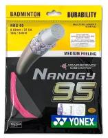 Струна для бадминтона Yonex 10m NBG-95 Pink