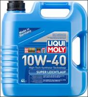 HC-синтетическое моторное масло LIQUI MOLY Super Leichtlauf 10W-40, 4 л