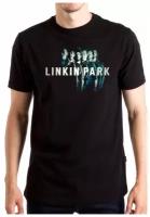 Футболка Linkin Park группа и логотип