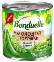 Горошек Bonduelle зелёный молодой, 400г