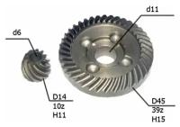 Коническая пара для УШМ HITACHI G13SS