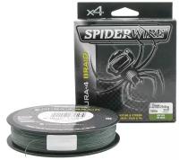 Шнур плетеный SPIDERWIRE Х4 Dura Braid 150м темнозеленый 0,40мм 45,0кг 99lb