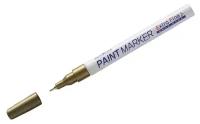 Маркер-краска (лаковый) MunHwa Eхtra Fine Paint Marker, 1.0 мм, золотой