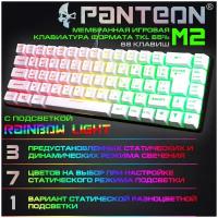 ИГРОВАЯ МЕМБРАННАЯ TKL (65%) КЛАВИАТУРА С LED-ПОДСВЕТКОЙ PANTEON M2