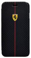 Чехол-книжка Ferrari F1 Booktype для iPhone 6/6s Black
