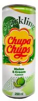 Газированный напиток Chupa Chups Melon Cream, 0.25 л, металлическая банка